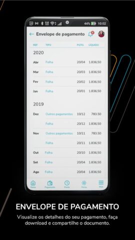 Meu RH для Android — скриншот 3