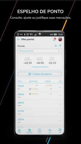 Meu RH для Android — скриншот 5