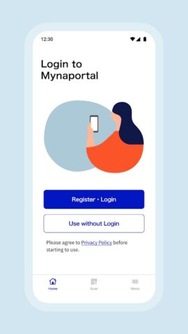 Mynaportal для Android — скриншот 1