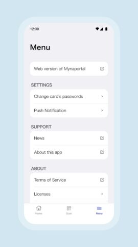 Mynaportal для Android — скриншот 3