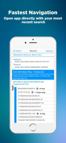 NYC Bus Time App (MTA) для iOS — скриншот 2