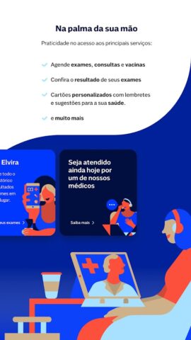 Nav Dasa: Exames e Consultas для Android — скриншот 2
