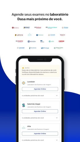 Nav Dasa: Exames e Consultas для Android — скриншот 5