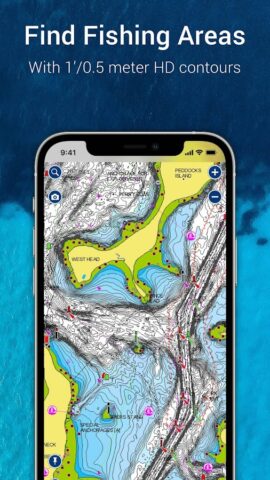 Navionics® Boating для Android — скриншот 2