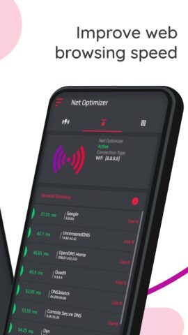 Net Optimizer: Optimize Ping для Android — скриншот 2