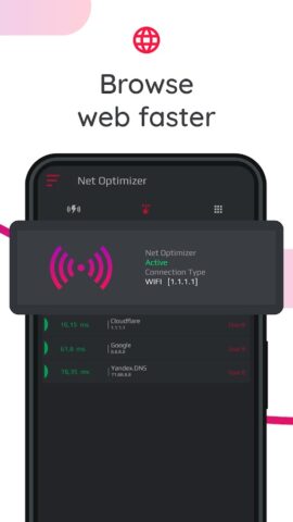 Net Optimizer: Optimize Ping для Android — скриншот 5