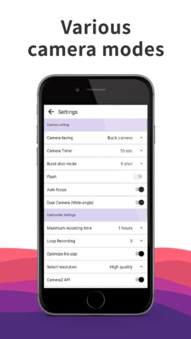 NinjaCam: Camera in Background для Android — скриншот 5