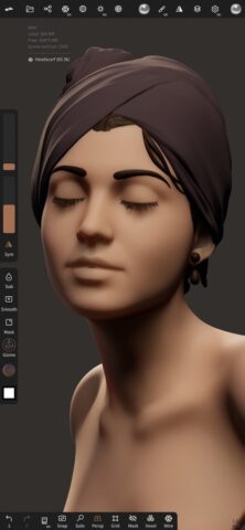 Nomad Sculpt для iOS — скриншот 4