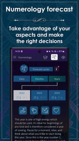 Numerology Rediscover Yourself для Android — скриншот 5