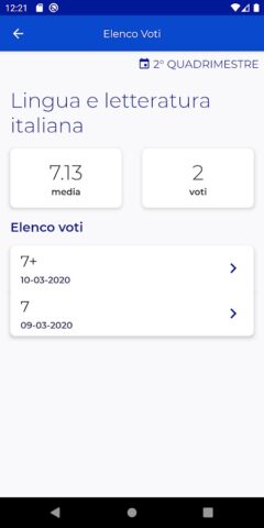 Nuvola — Tutore Studente для Android — скриншот 3