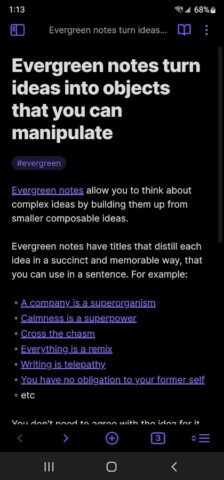 Obsidian — скриншот 1