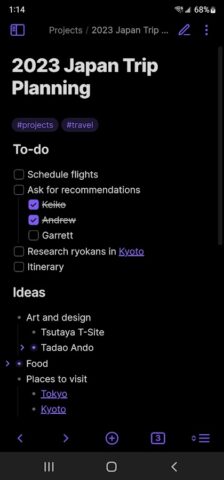 Obsidian — скриншот 3