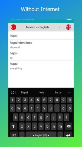 Offline Translate, No Internet для Android — скриншот 4