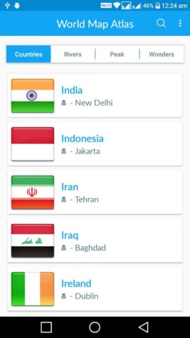 Offline World Map для Android — скриншот 1