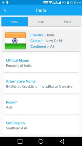 Offline World Map для Android — скриншот 5