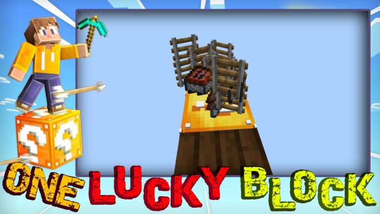 One Lucky Block Survival Mod для Android — скриншот 1