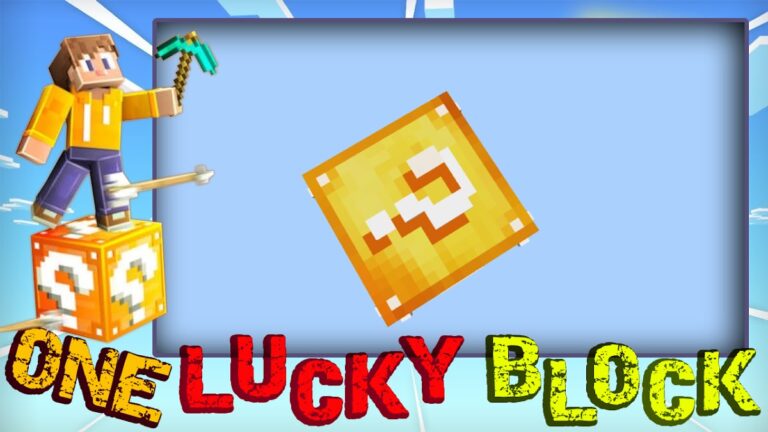 One Lucky Block Survival Mod для Android — скриншот 2