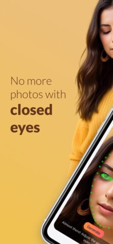 Open Eyes: AI Face Editor для iOS — скриншот 2
