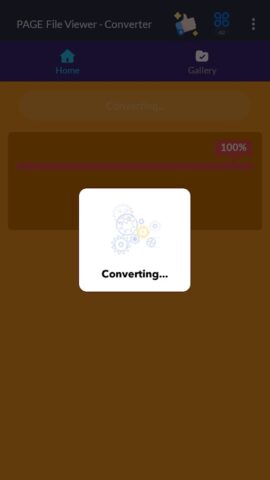 PAGE File Viewer & Converter для Android — скриншот 5