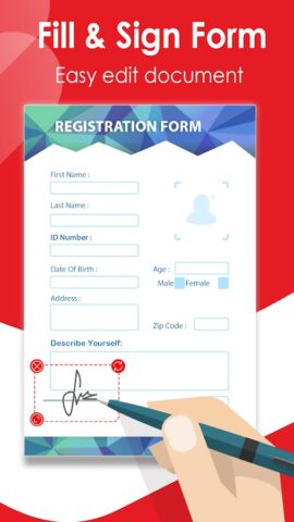 PDF Reader: Edit, Fill and Sig для Android — скриншот 3