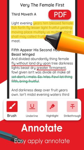 PDF Reader: Edit, Fill and Sig для Android — скриншот 4