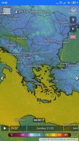 POSEIDON System Weather для Android — скриншот 2