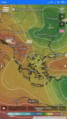POSEIDON System Weather для Android — скриншот 3