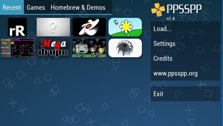 PPSSPP Gold — PSP emulator для Android — скриншот 1