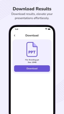 конвертер pptx в pdf для Android — скриншот 2