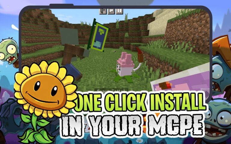 Растения против Зомби Мод MCPE для Android — скриншот 3