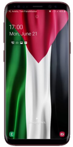 Palestine Flag Live Wallpaper для Android — скриншот 4