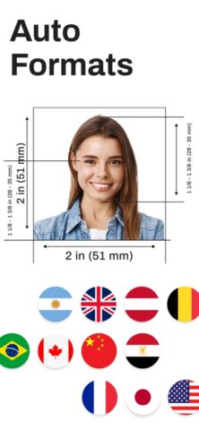 Фото на документы и паспорт для iOS — скриншот 2