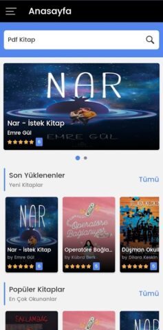 Pdf Kitap Oku для Android — скриншот 3