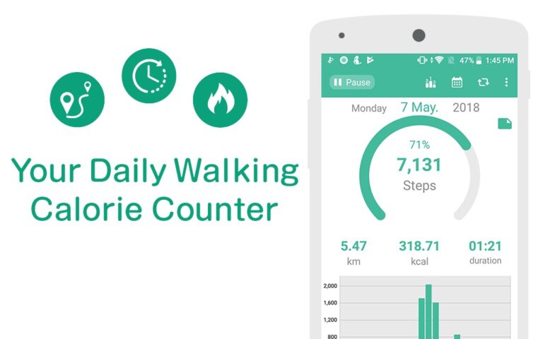 Pedometer — Step Counter Maipo для Android — скриншот 1