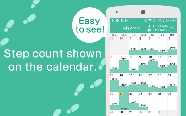 Pedometer — Step Counter Maipo для Android — скриншот 2