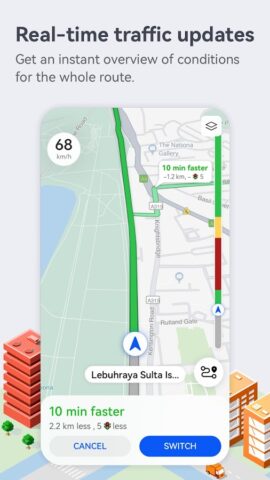Petal Maps – GPS и навигация для Android — скриншот 1