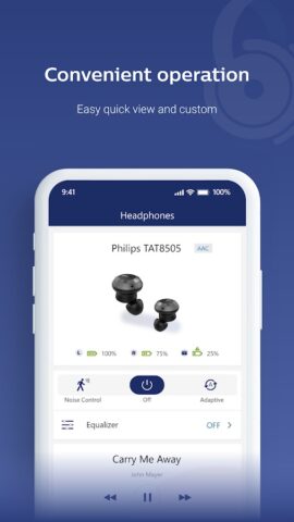 Philips Headphones для Android — скриншот 1