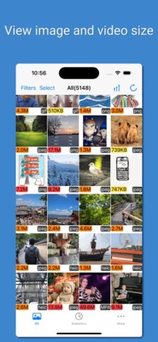 PhoTop — Check Image Size для iOS — скриншот 1