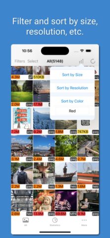 PhoTop — Check Image Size для iOS — скриншот 2
