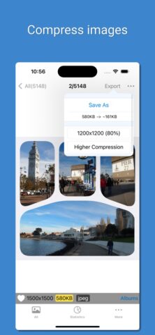 PhoTop — Check Image Size для iOS — скриншот 3