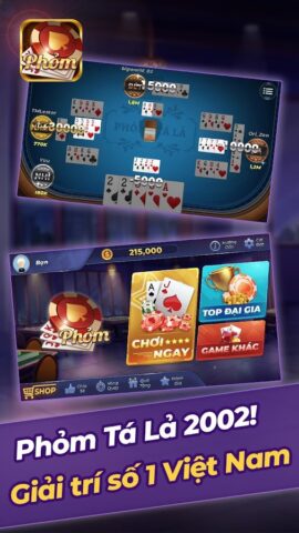 Phom Tá Lả для Android — скриншот 1
