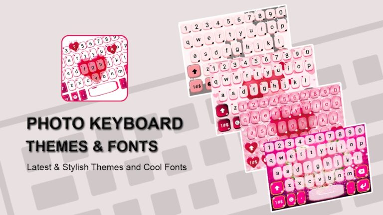 Photo Keyboard Themes для Android — скриншот 1