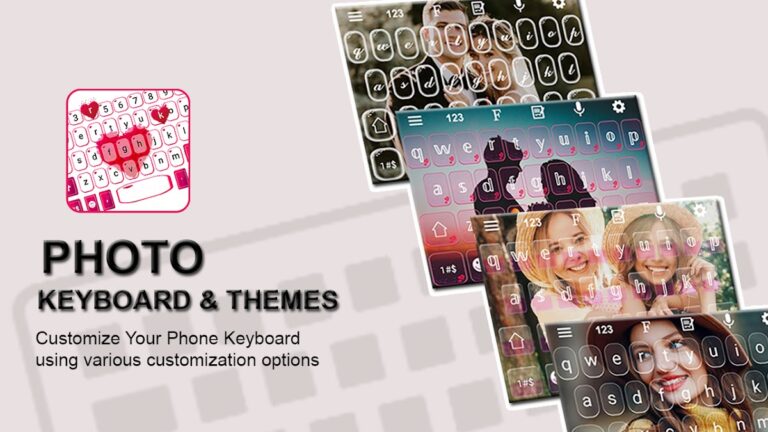 Photo Keyboard Themes для Android — скриншот 2
