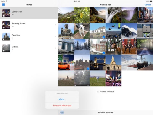 Photo Metadata EXIF Remover для iOS — скриншот 4