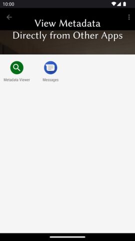 Photo Metadata Viewer для Android — скриншот 4