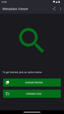 Photo Metadata Viewer для Android — скриншот 5