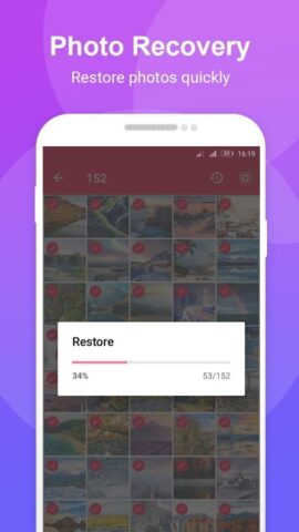 Восстановление фотографий для Android — скриншот 4