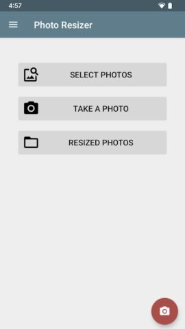 Photo Resizer: resize image для Android — скриншот 1