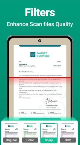 Photo Scanner — Scan to PDF для Android — скриншот 3