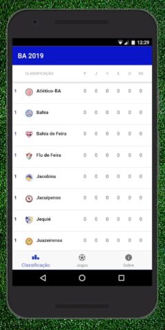 Placar Baiano 2026 для Android — скриншот 1
